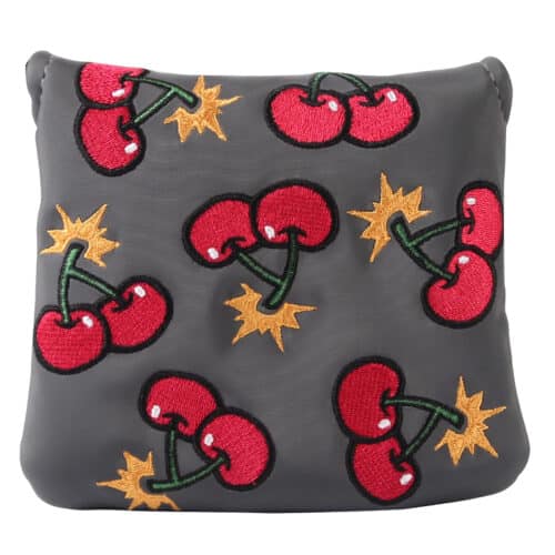 Cherry Bomb Mallet Putter Cover Gray
