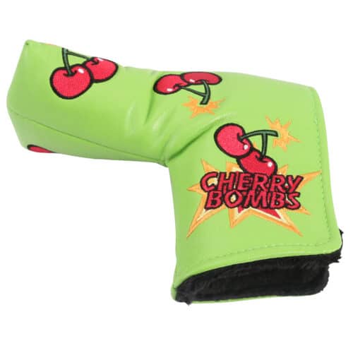 Cherry Bomb Golf Blade Putter Cover Green - Image 4