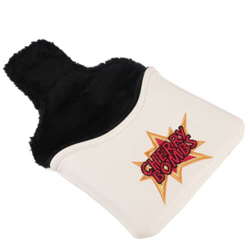 Alternative view of Cherry Bomb Mallet Putter Cover White