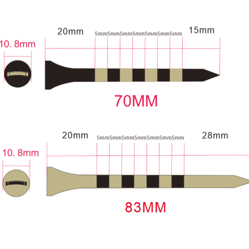 Alternative view of Custom Golf Tees