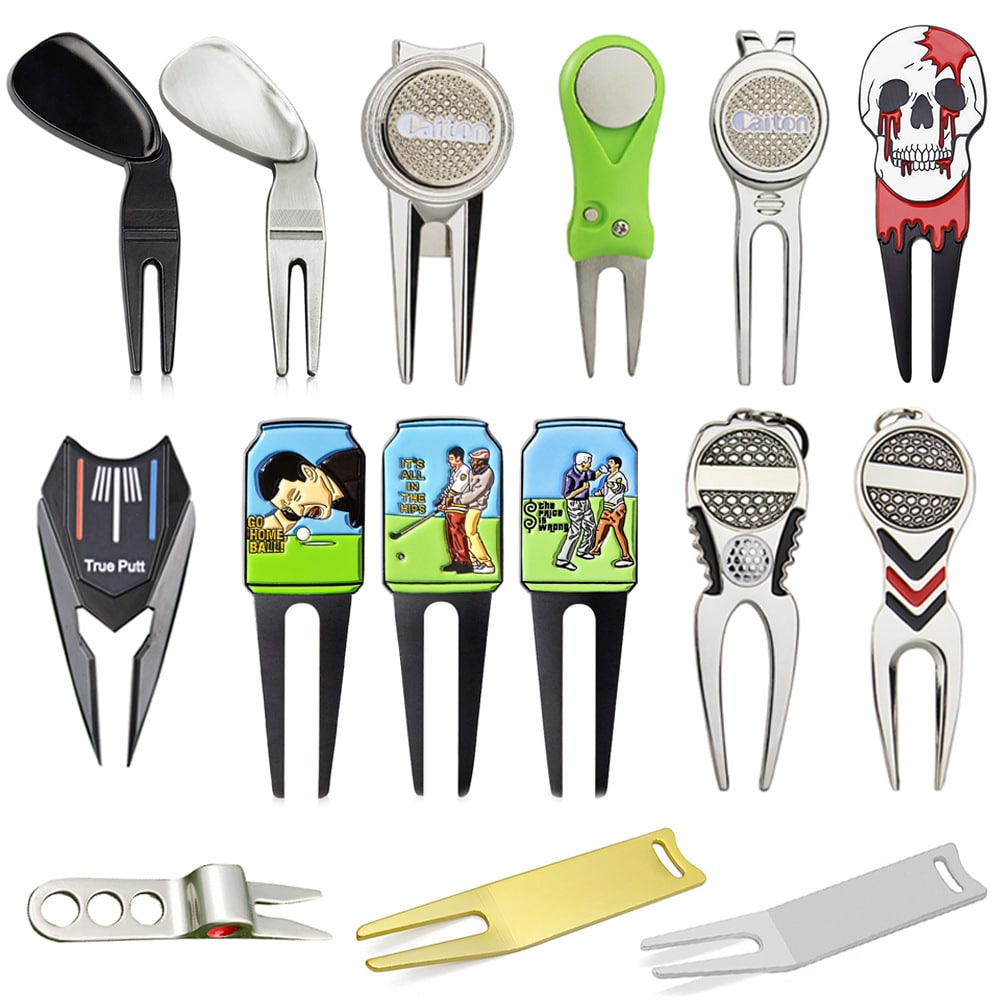 custom golf ball marker and divot tools