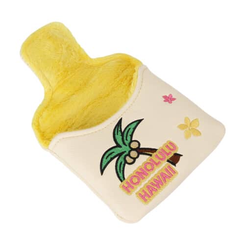 hula girl golf mallet putter cover