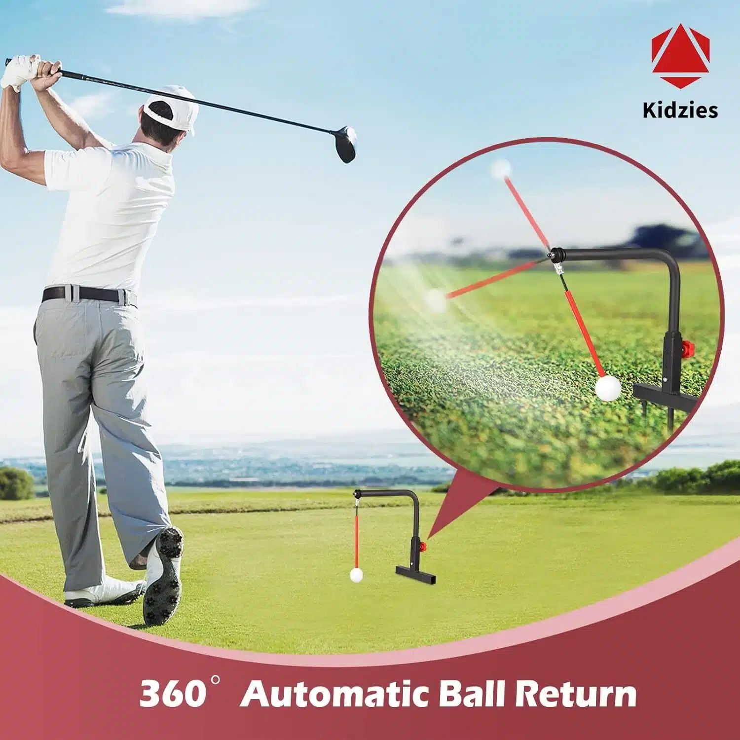 Adjustable 360° Rotating Golf Swing Trainer Golf Swing Trainer